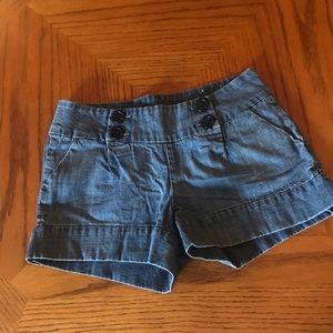 Vintage Guess Jeans Short Shorts SMALL Light Denim
